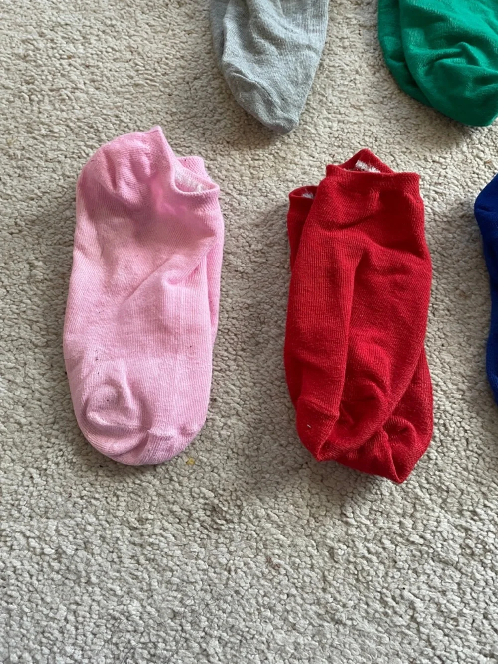 Classic Cotton No-Show Socks - Assorted Colors (5-Pack)
